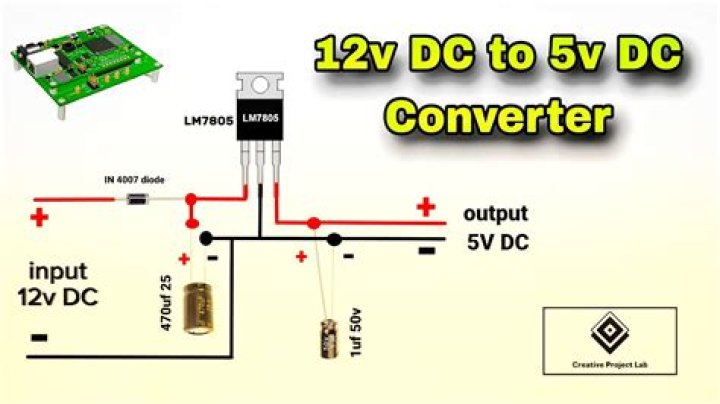 How do I get 5v from 12v?