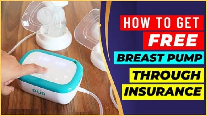 How do I get a breast pump through my insurance?