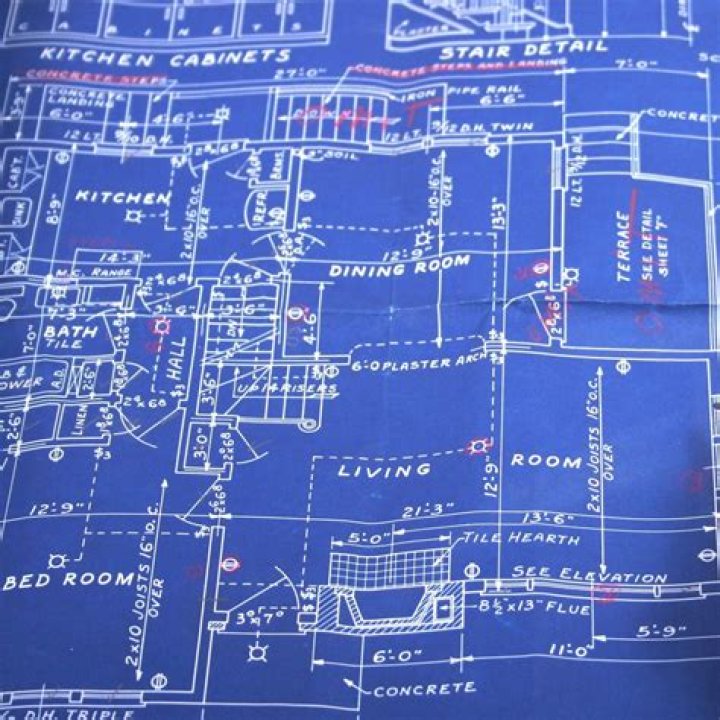How do I get blueprints for a commercial building?