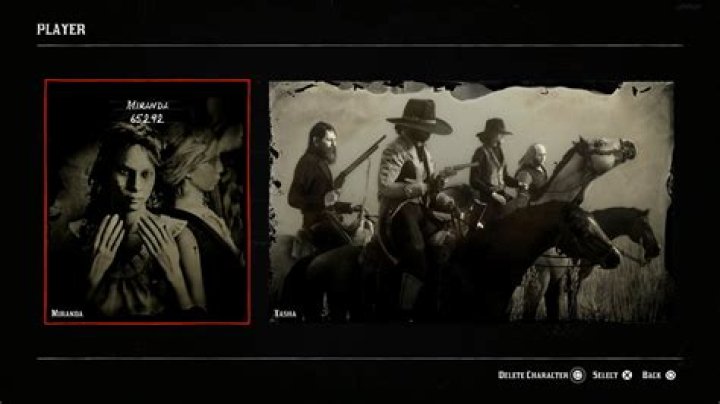 How do I get to the player menu in RDR2?