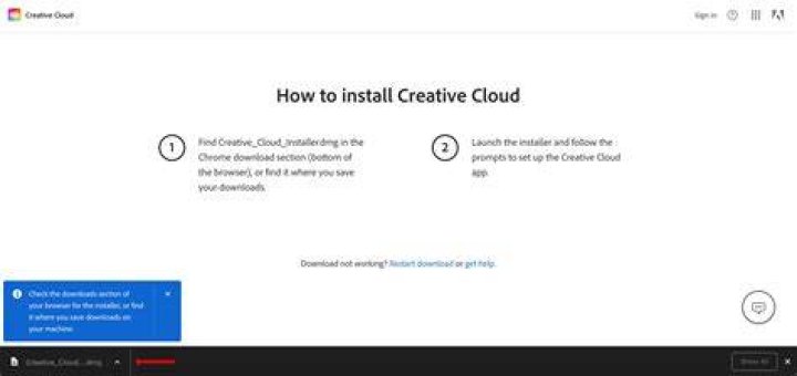 How do I install Creative Cloud on my PC?