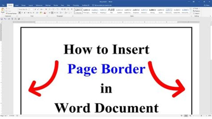 How do I make my page border fit the page?