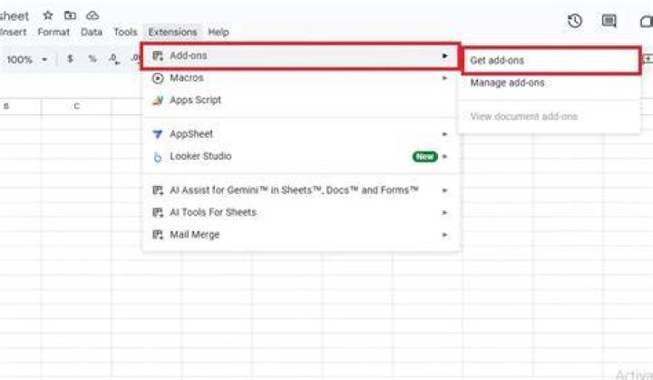 How do I manage add ons in Safari?