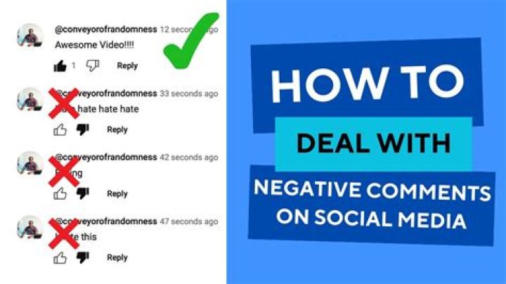 How do I monitor comments on social media?