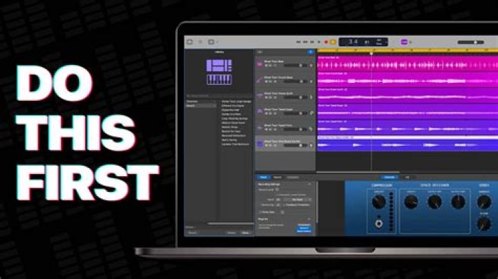 How do I monitor multiple tracks in GarageBand?