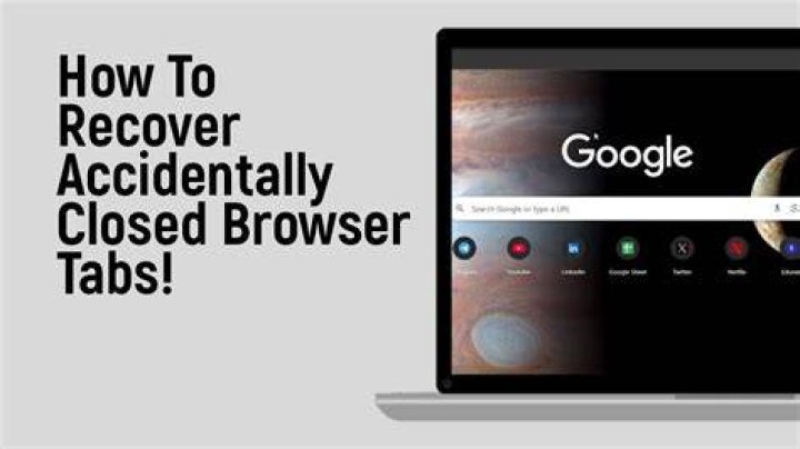 How do I open a browser I accidentally closed?