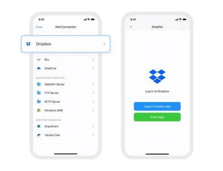 How do I open a Dropbox file on my iPad?