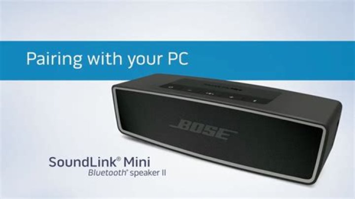 How do I pair my Bose SoundLink color?