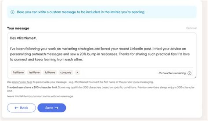 How do I post a message on LinkedIn?