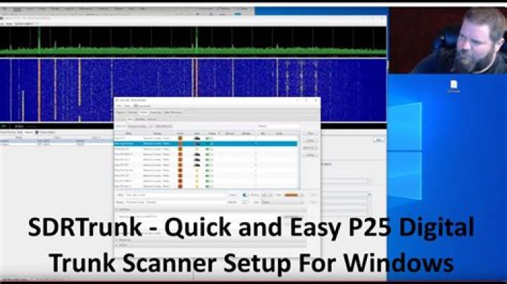 How do I program my digital trunking scanner?