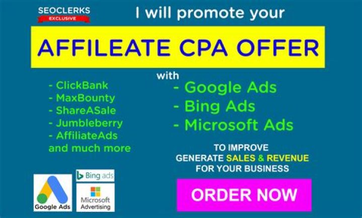 How do I promote my CPA offers with Bing ads?