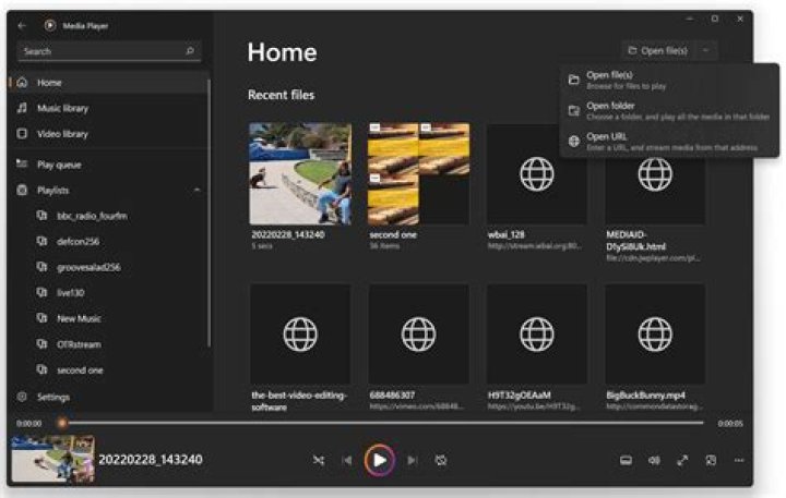 How do I rebuild Windows Media Player library?
