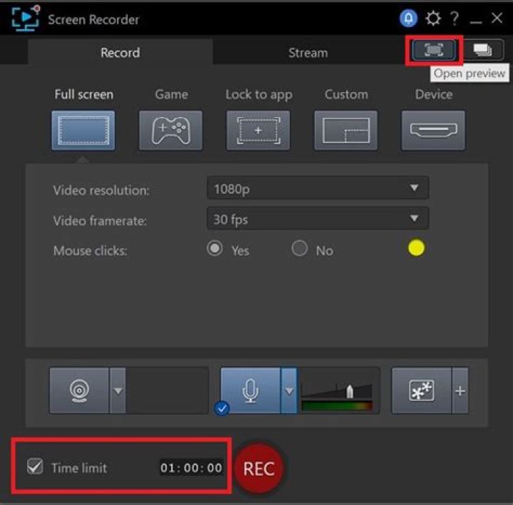 How do I record my screen with XSplit broadcaster?