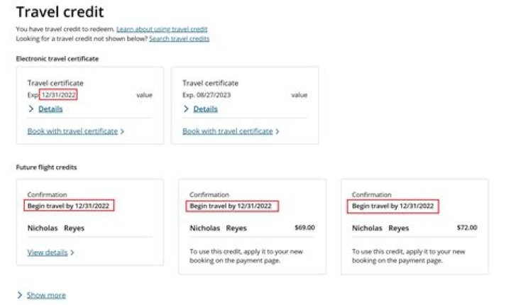 How do I redeem American Express travel credit?
