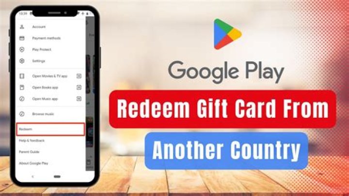 How do I redeem an iTunes gift card from another country?