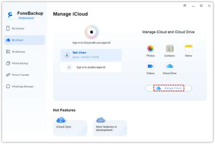 How do I regain access to my iCloud?
