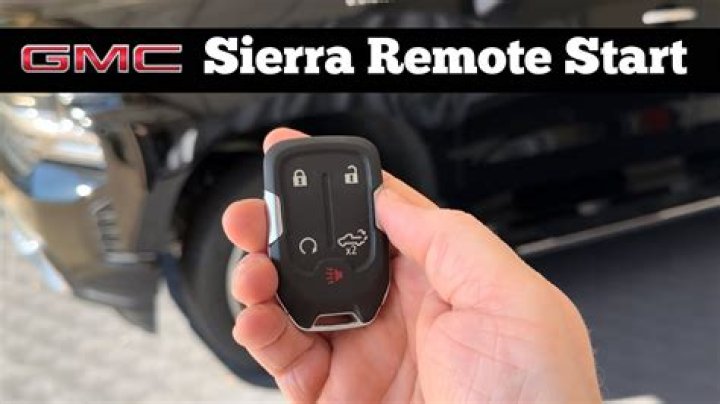 How do I remote start my 2019 GMC Terrain?