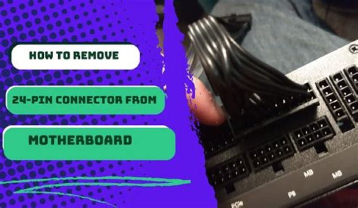 How do I remove 24 pin?
