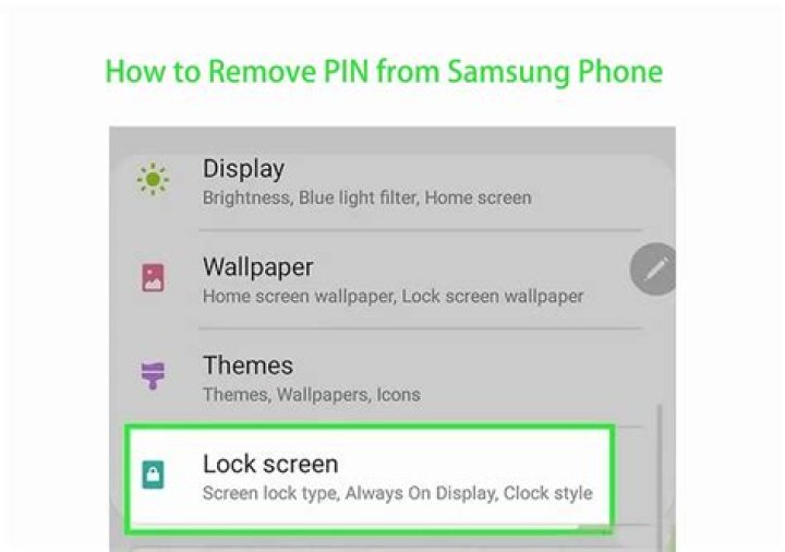 How do I remove pin from Samsung pay?