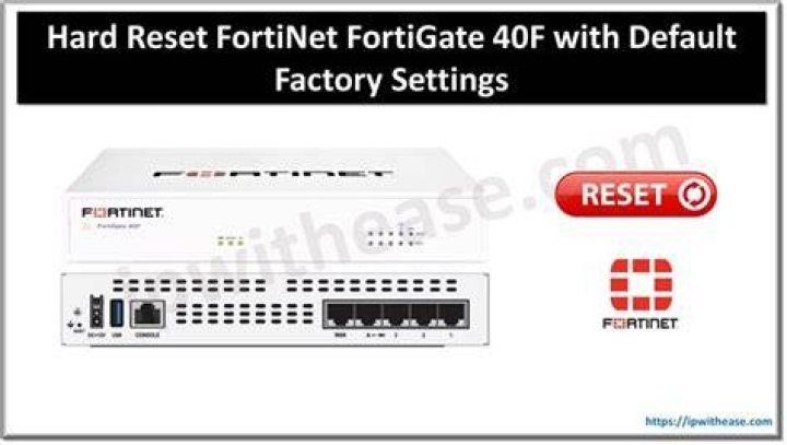 How do I reset my FortiGate to default?
