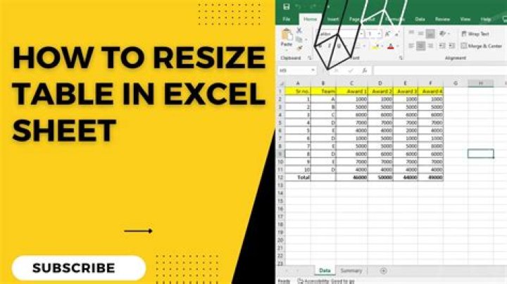 How do I resize a sheet in tableau?