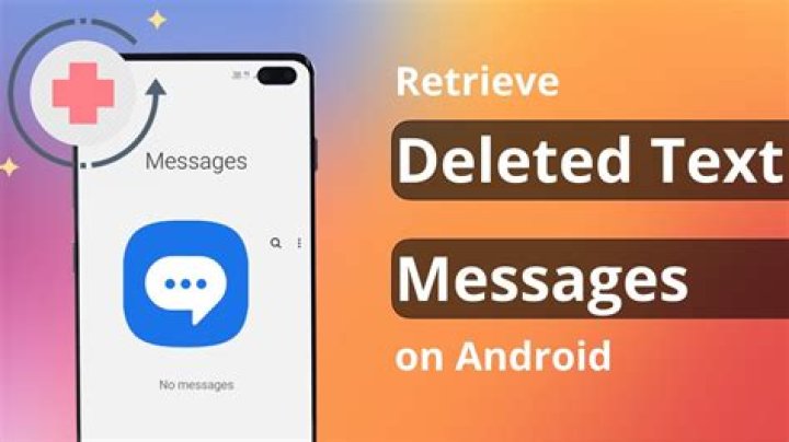 How do I retrieve deleted text messages from my LG g6?