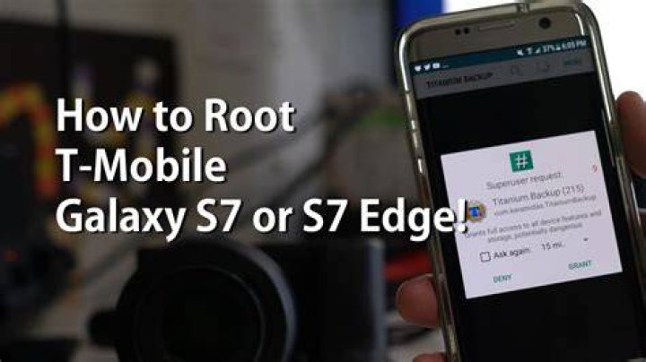 How do I root my T Mobile S7 edge?