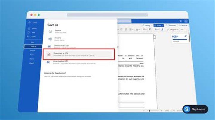 How do I save a docx as Doc 2019?