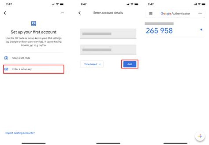 How do I set up Google Authenticator for Coinbase?