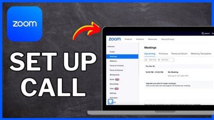 How do I setup a zoom Call in Outlook?