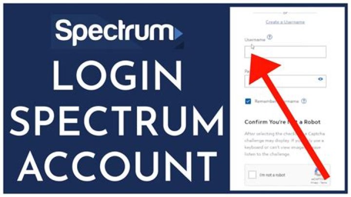 How do I sign into my Spectrum account?