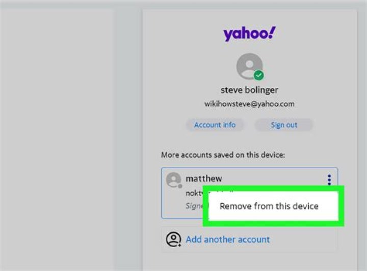 How do I sign into Yahoo with password?