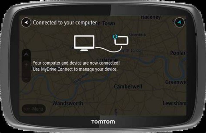 How do I sync my TomTom to my computer?