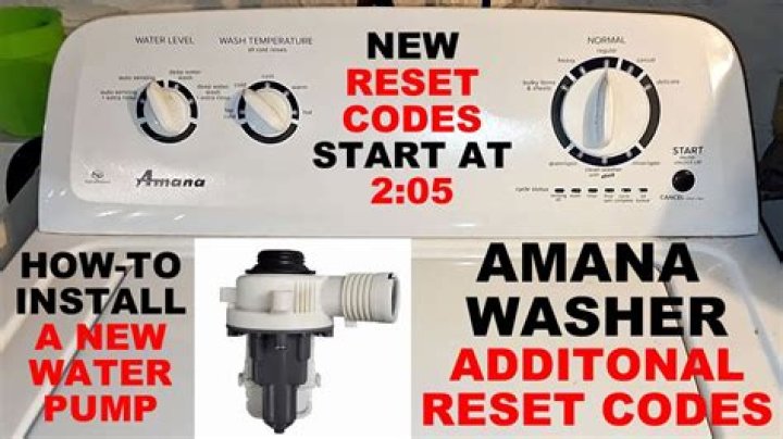 How do I take apart my Amana washing machine?