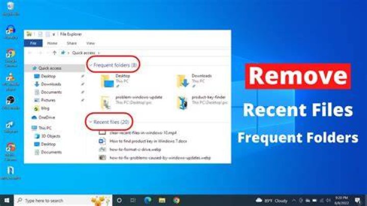 How do I turn off recent files in Windows 7?