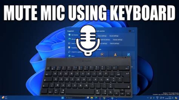 How do I turn off the microphone noise on my keyboard?