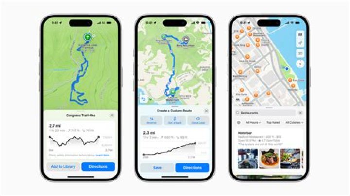 How do I turn on maps on my iPhone?