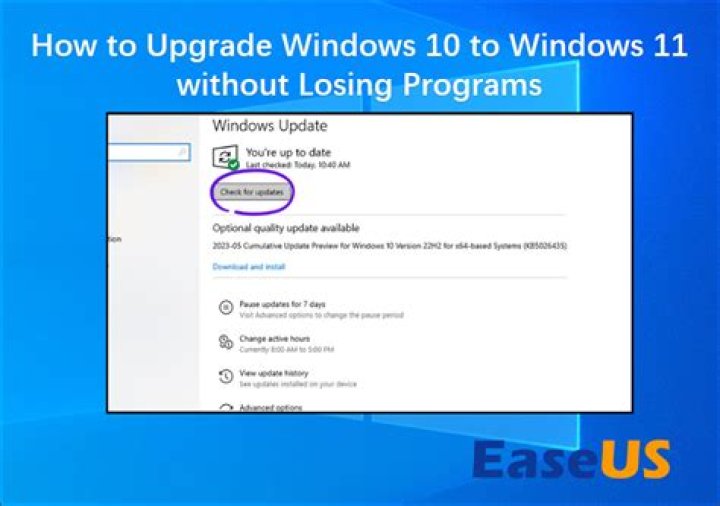 How do I update my M?
