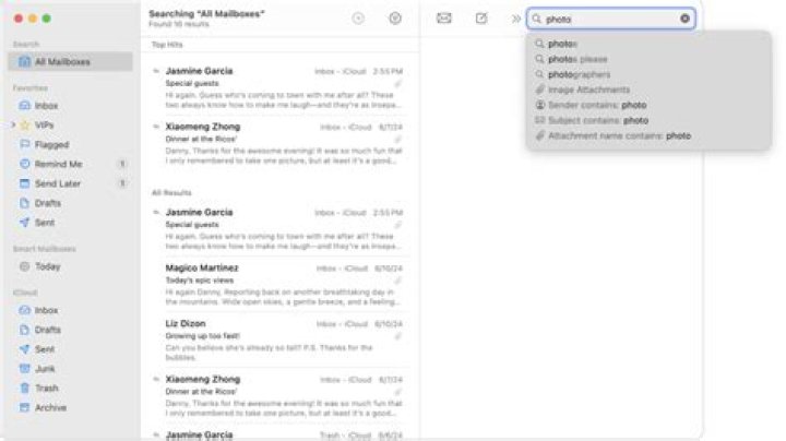 How do I use Mail app on Mac?