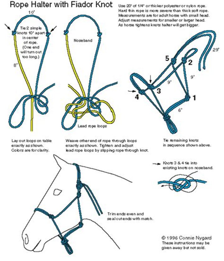 How do rope halters work?
