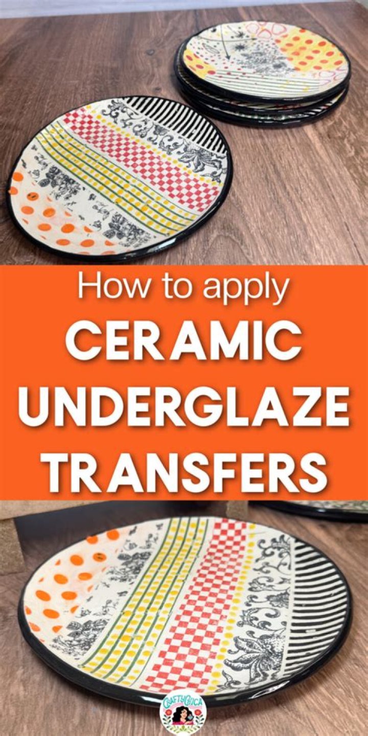 How do you apply underglaze transfers?