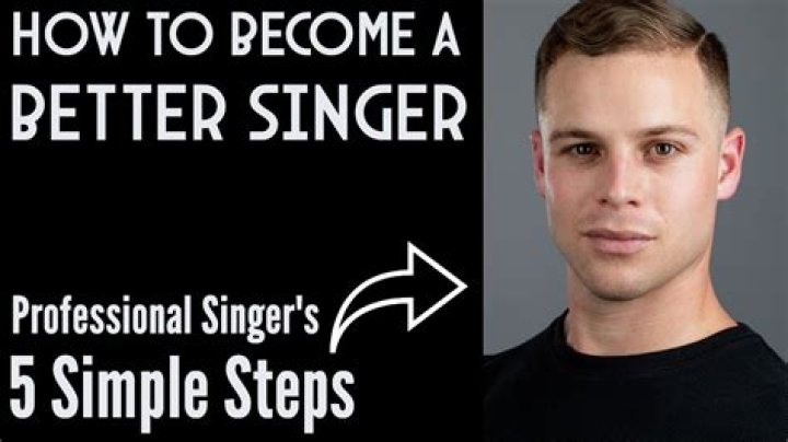 How do you become a pop singer?