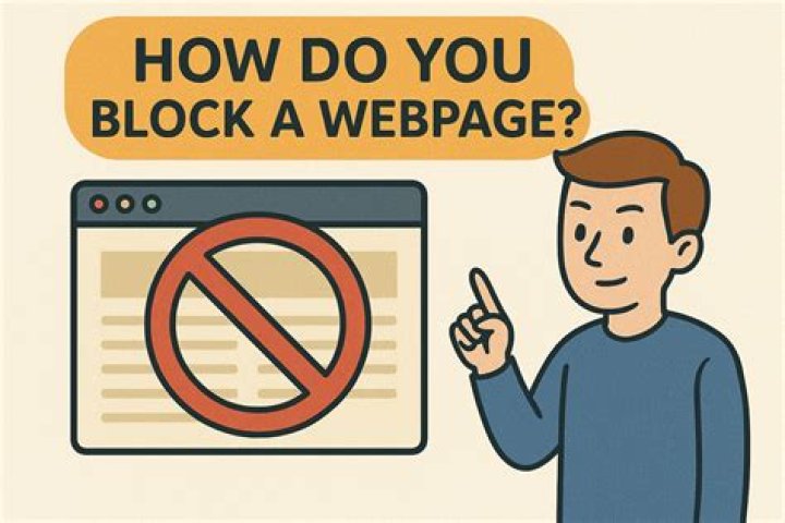 How do you block a website that keeps popping up?