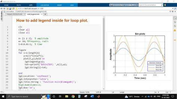 How do you change the color of a legend in Matlab?