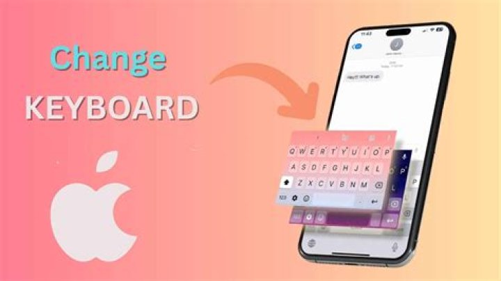 How do you change the color of your keyboard on iPhone 8?