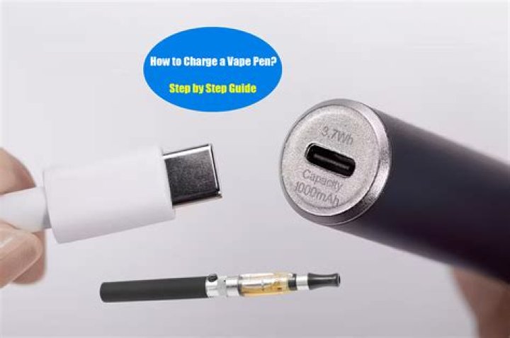 How do you charge an open vape pen?