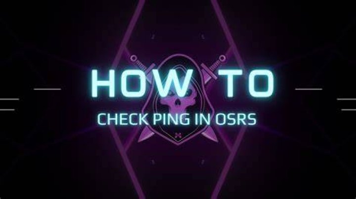 How do you check Ping on Osrs worlds?