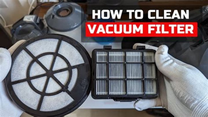 How do you clean a GPEN filter?
