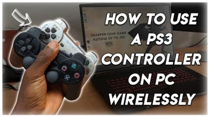 How do you connect a controller to a PlayStation 3?