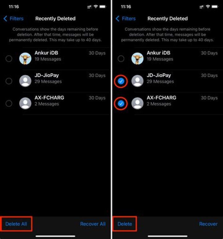 How do you delete sent received pictures on Galaxy s9?